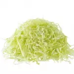 chopped cabbages