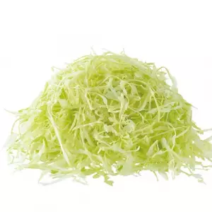 chopped cabbages