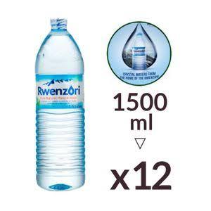 Rwenzori pure natural mineral water 1.5 ltr dozen